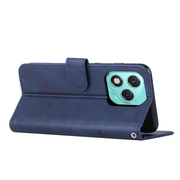 For Honor 400 Lite Global Stitching Calf Texture Buckle Leather Phone Case