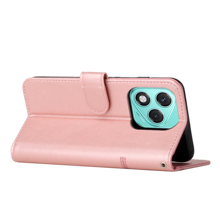 For Honor 400 Lite Global Stitching Calf Texture Buckle Leather Phone Case