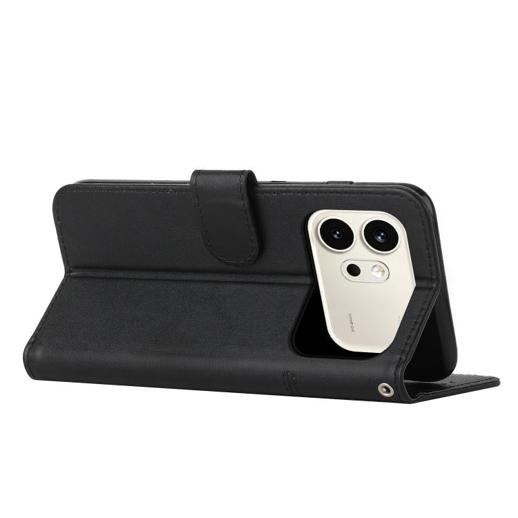 For Honor 600 / 600 Pro Global Stitching Calf Texture Buckle Leather Phone Case