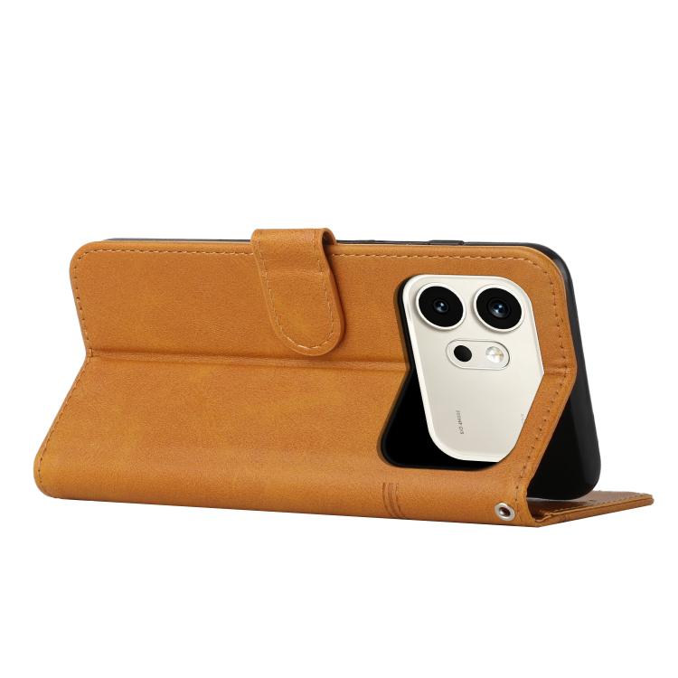 For Honor 600 / 600 Pro Global Stitching Calf Texture Buckle Leather Phone Case