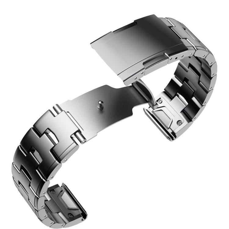 For Garmin Watch 22mm Oracle Titanium Alloy Watch Band