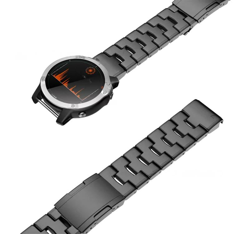 For Garmin Watch 26mm Oracle Titanium Alloy Watch Band