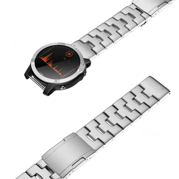 For Garmin Watch 26mm Oracle Titanium Alloy Watch Band