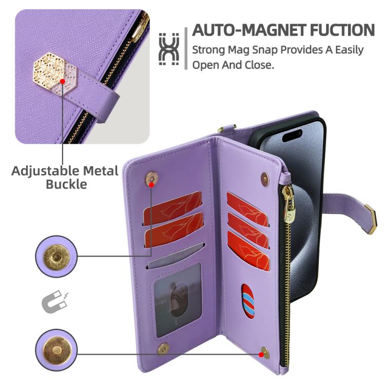 For Motorola Edge 50 5G Crossbody Handle Cross Texture Leather Phone Case