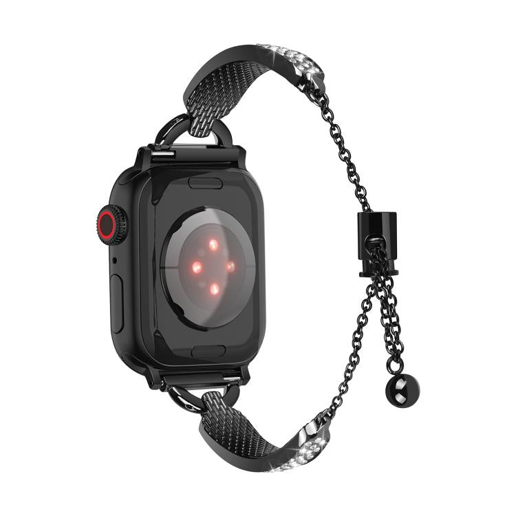 For Apple Watch 46mm / 49mm / 45mm / 44mm Kalebol Stone Curved Zinc Alloy Strap