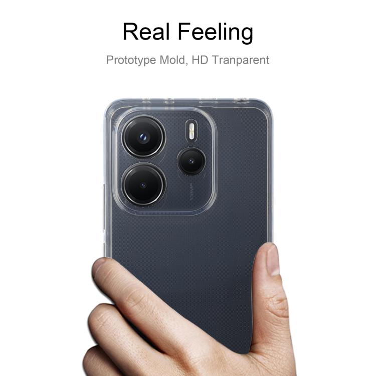 For Redmi Note 14 4G 163.25mm Global Ultra-thin Transparent TPU Phone Case