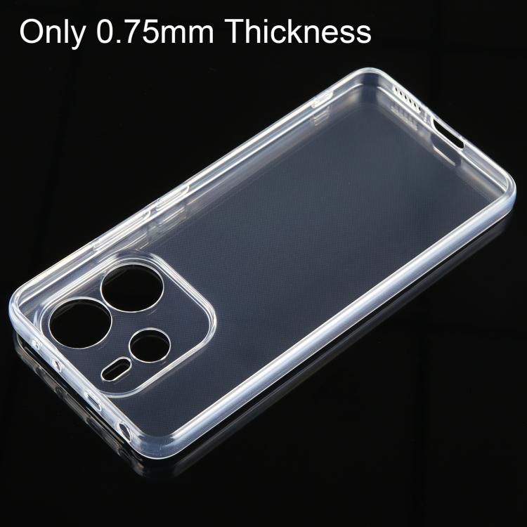 For Redmi Note 14 4G 163.25mm Global Ultra-thin Transparent TPU Phone Case
