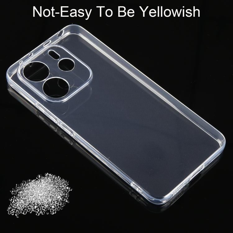 For Redmi Note 14 4G 164.84mm EU Version Ultra-thin Transparent TPU Phone Case
