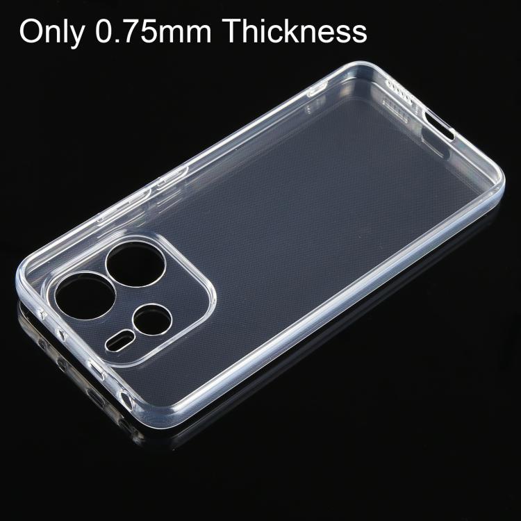 For Redmi Note 14 5G Global Ultra-thin Transparent TPU Phone Case