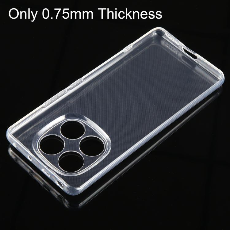 For Redmi Note 14 Pro 4G Ultra-thin Transparent TPU Phone Case