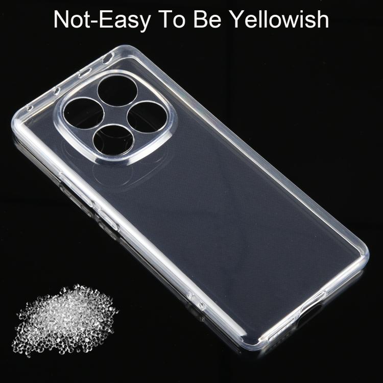 For Redmi Note 14 Pro 4G Ultra-thin Transparent TPU Phone Case