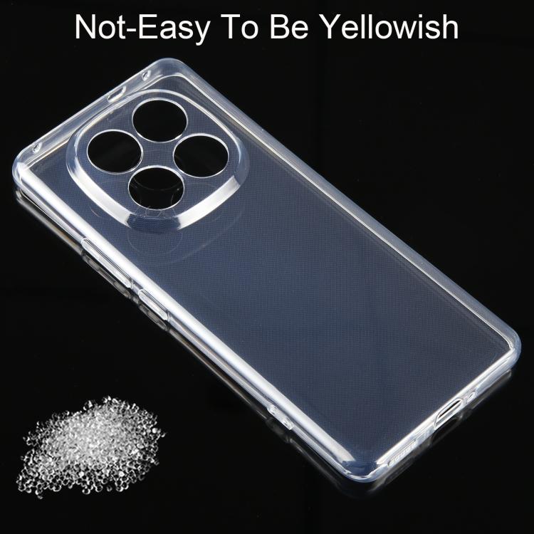 For Redmi Note 14 Pro 5G Ultra-thin Transparent TPU Phone Case