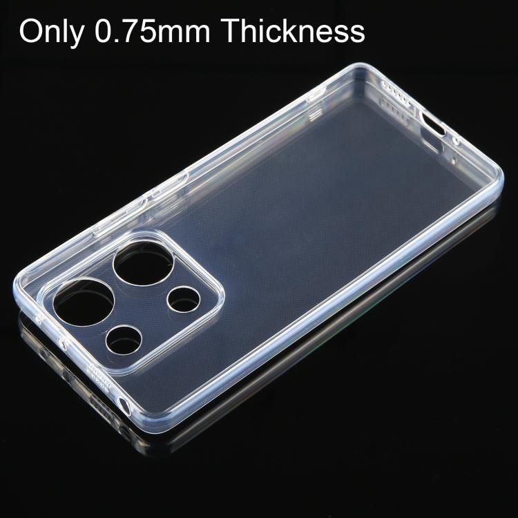For Redmi Note 14S 4G Ultra-thin Transparent TPU Phone Case