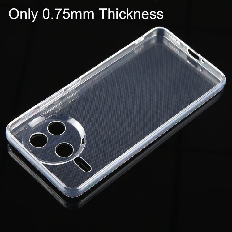 For Redmi K80 Ultra-thin Transparent TPU Phone Case