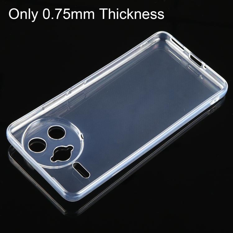 For Redmi K80 Pro Ultra-thin Transparent TPU Phone Case
