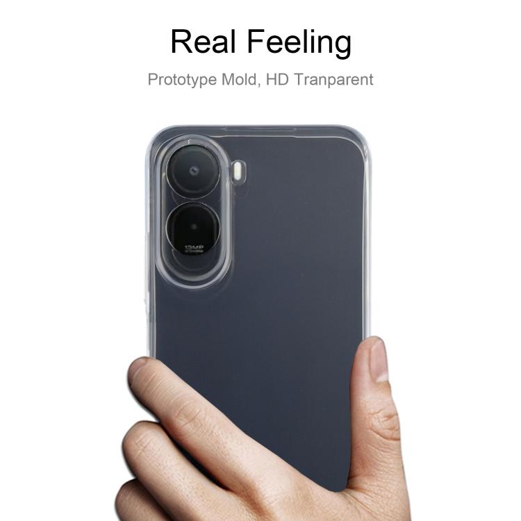For Redmi A7 Pro 4G / 5G 171mm / Poco C85x 5G Ultra-thin Transparent TPU Phone Case