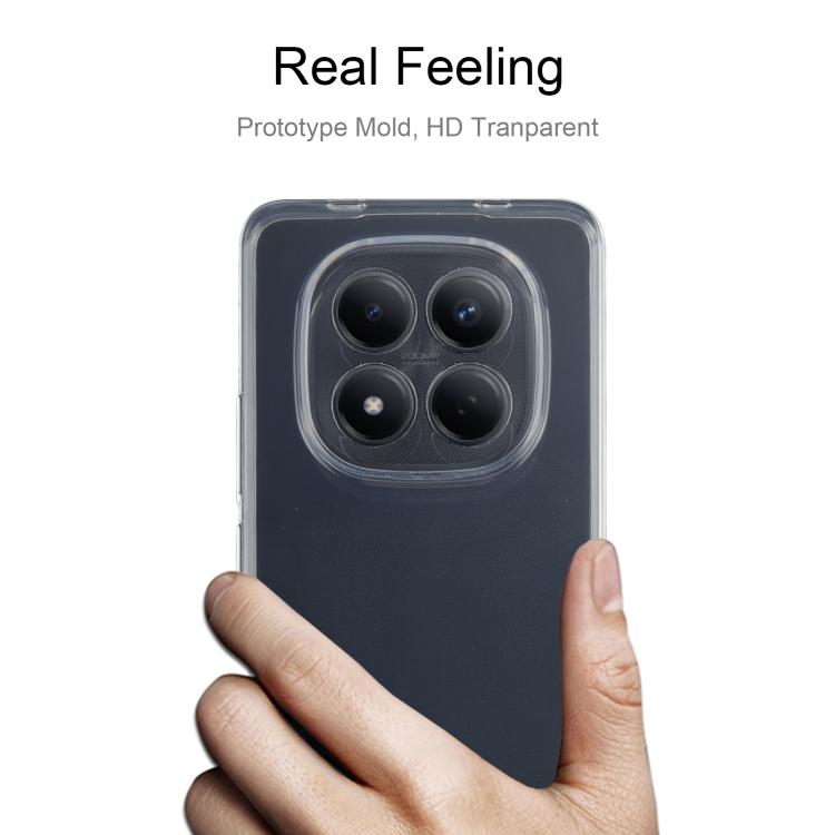 For Redmi Note 15 Pro 4G Global 163.2mm Ultra-thin Transparent TPU Phone Case