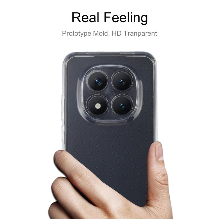 For Redmi Note 15 Pro 5G Global 163.6mm Ultra-thin Transparent TPU Phone Case
