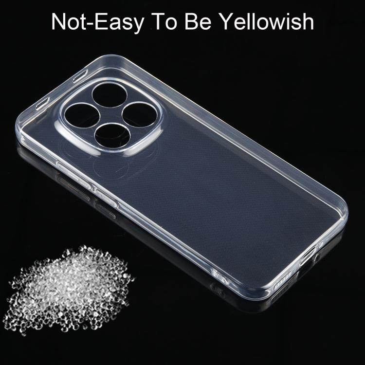 For Redmi Note 15 Pro 5G Global 163.6mm Ultra-thin Transparent TPU Phone Case