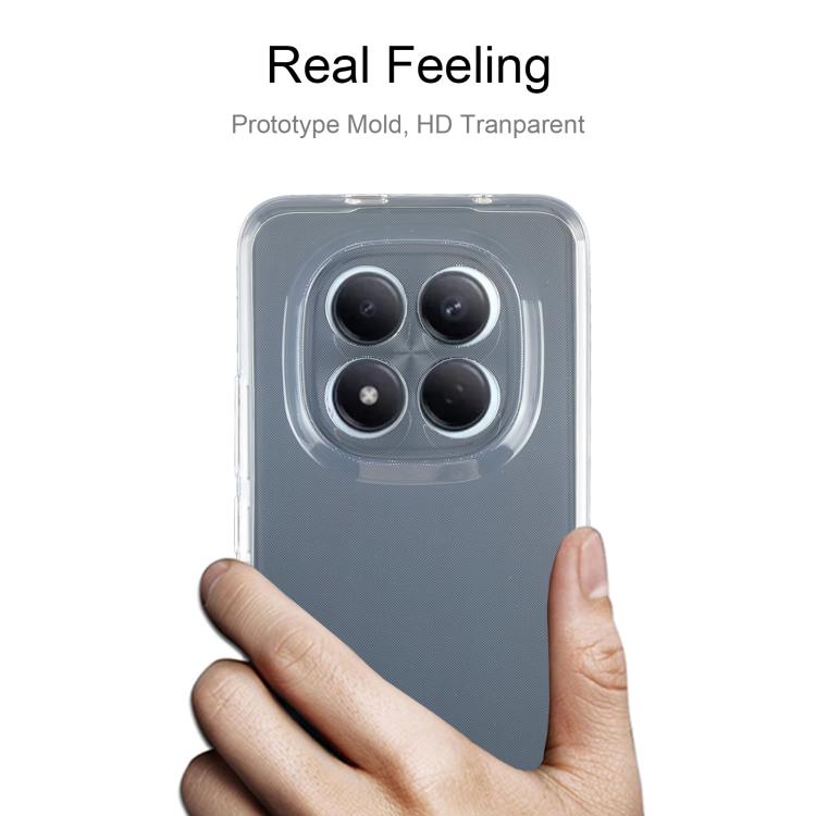 For Redmi Note 15 Pro+ 163.3mm / Poco M8 Pro Ultra-thin Transparent TPU Phone Case