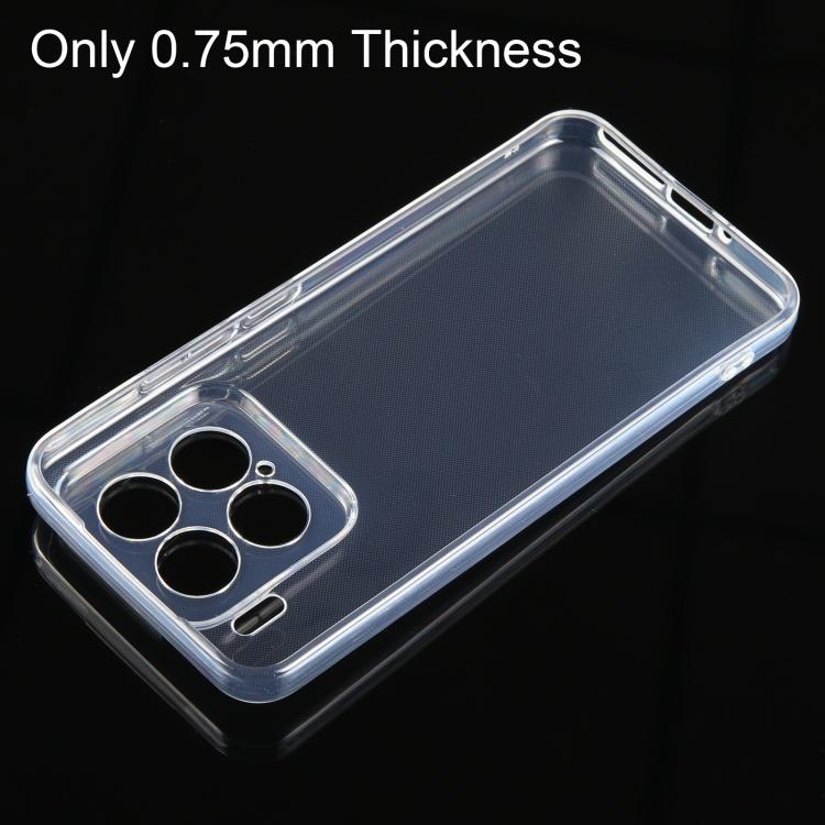 For Xiaomi 15 Ultra-thin Transparent TPU Phone Case
