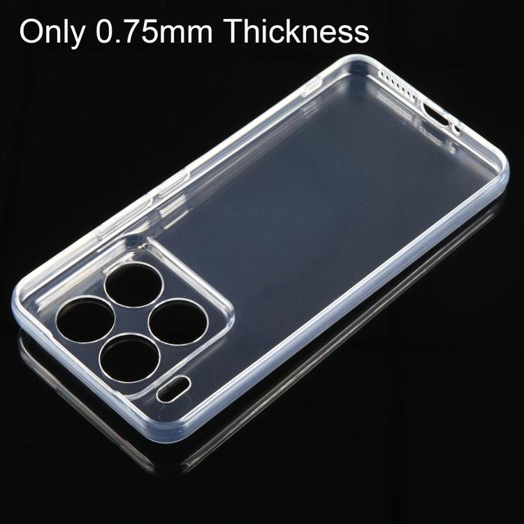 For Xiaomi 15 Pro Ultra-thin Transparent TPU Phone Case