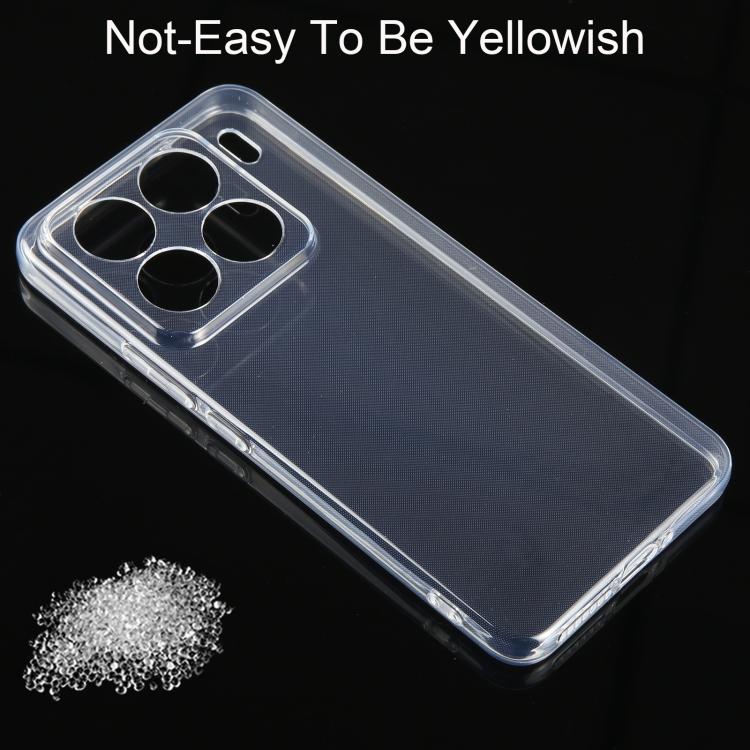 For Xiaomi 15 Pro Ultra-thin Transparent TPU Phone Case
