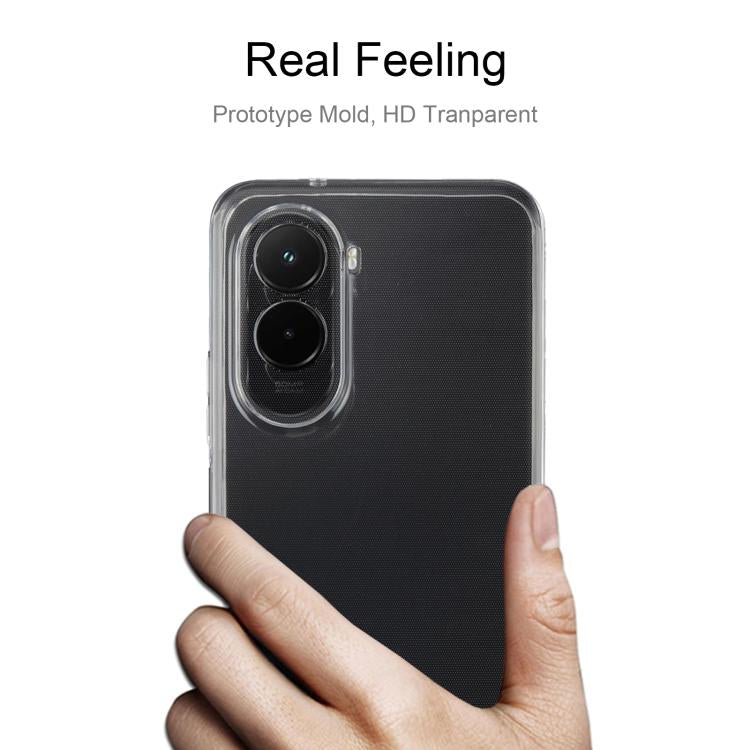 For Xiaomi Poco M7 4G 171mm Ultra-thin Transparent TPU Phone Case