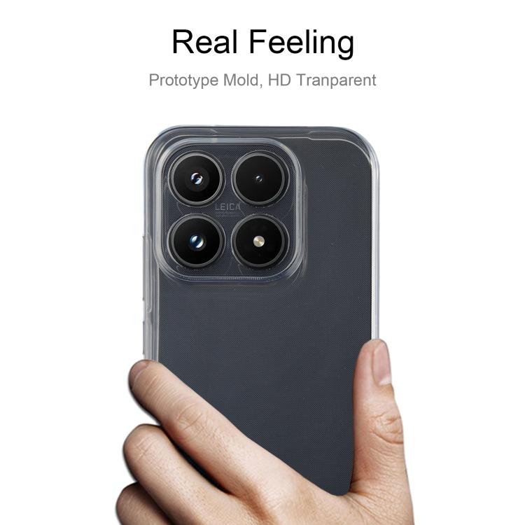 For Xiaomi 17 Ultra-thin Transparent TPU Phone Case