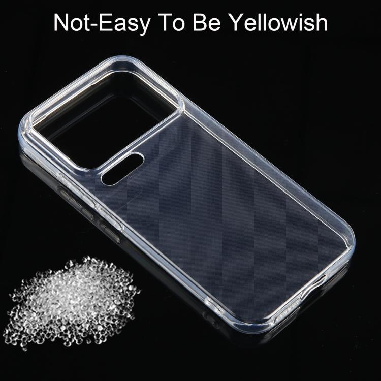 For Xiaomi 17 Pro Ultra-thin Transparent TPU Phone Case