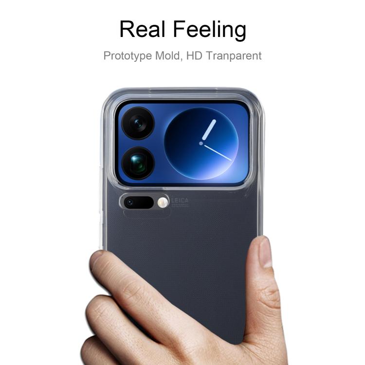 For Xiaomi 17 Pro Max Ultra-thin Transparent TPU Phone Case