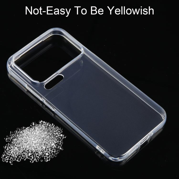 For Xiaomi 17 Pro Max Ultra-thin Transparent TPU Phone Case