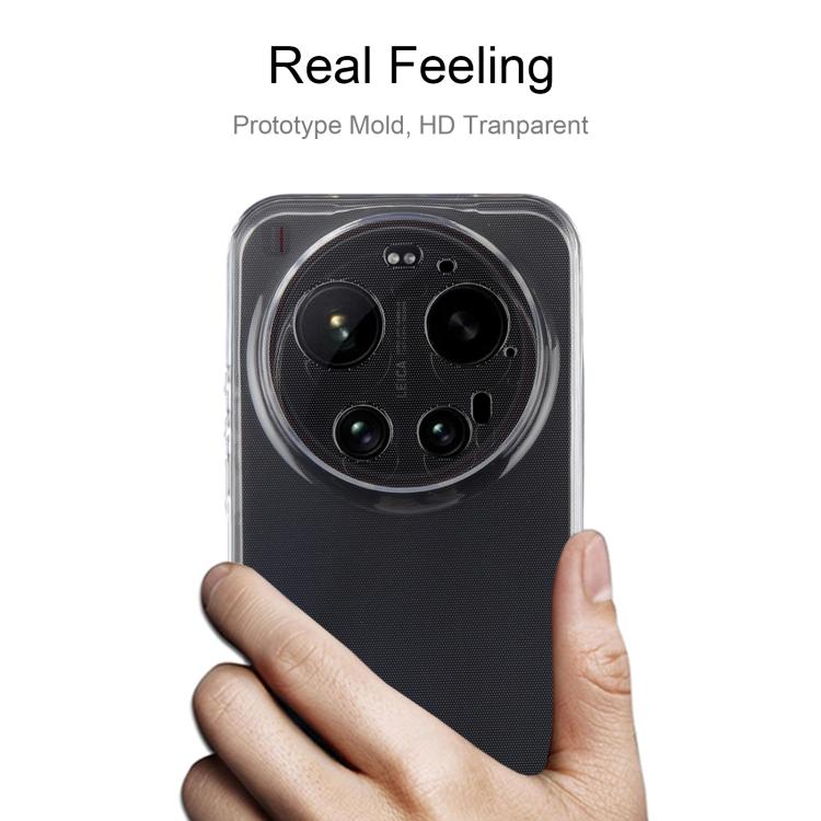 For Xiaomi 17 Ultra Ultra-thin Transparent TPU Phone Case