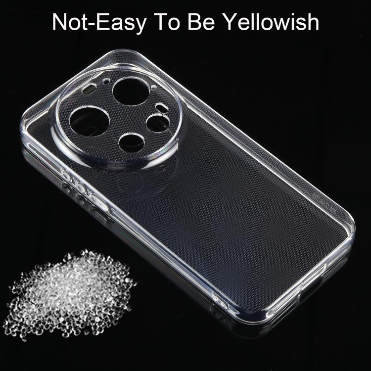 For Xiaomi 17 Ultra Ultra-thin Transparent TPU Phone Case