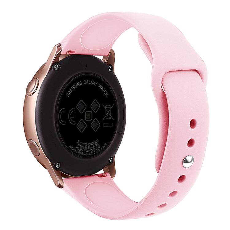 Kalebol 20mm Universal Reverse Buckle Silicone Watch Band