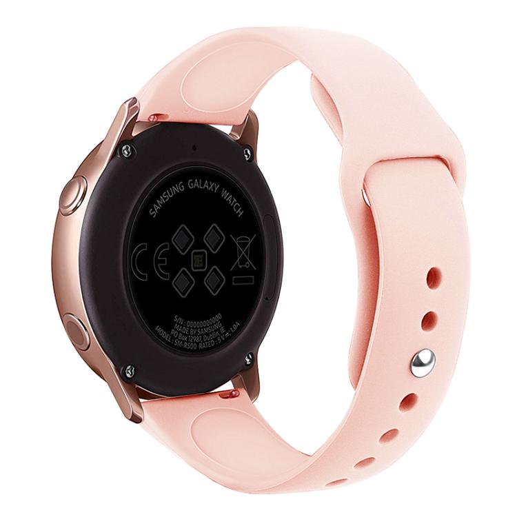 Kalebol 20mm Universal Reverse Buckle Silicone Watch Band
