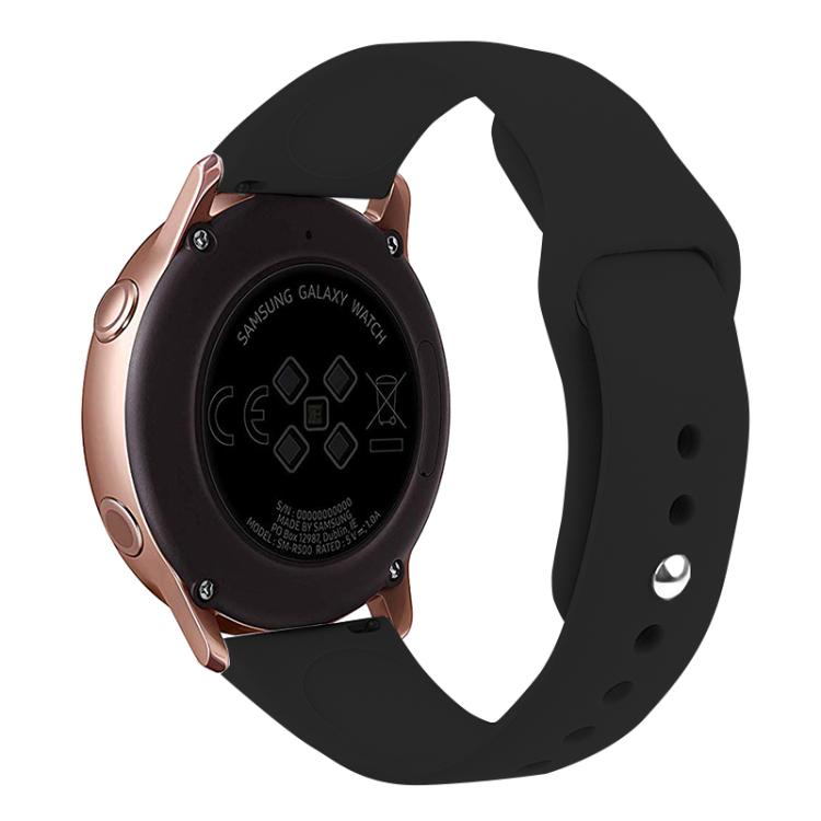 Kalebol 20mm Universal Reverse Buckle Silicone Watch Band