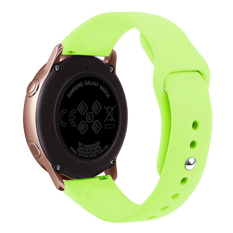 Kalebol 20mm Universal Reverse Buckle Silicone Watch Band