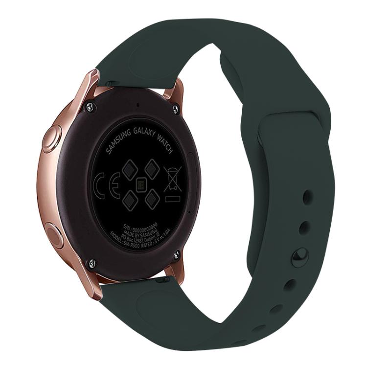 Kalebol 20mm Universal Reverse Buckle Silicone Watch Band
