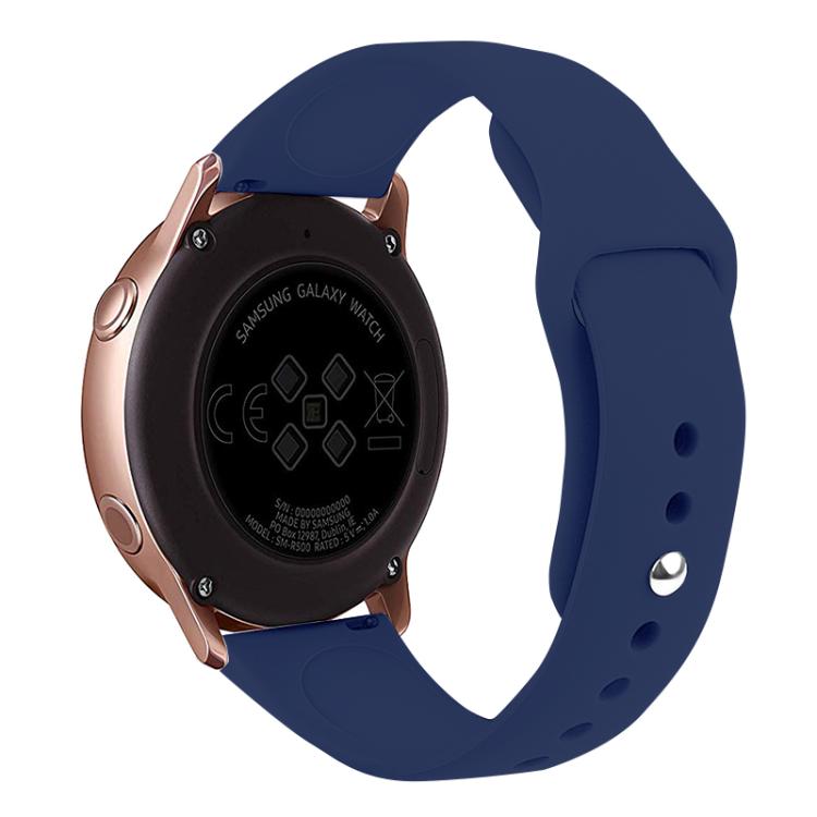 Kalebol 20mm Universal Reverse Buckle Silicone Watch Band