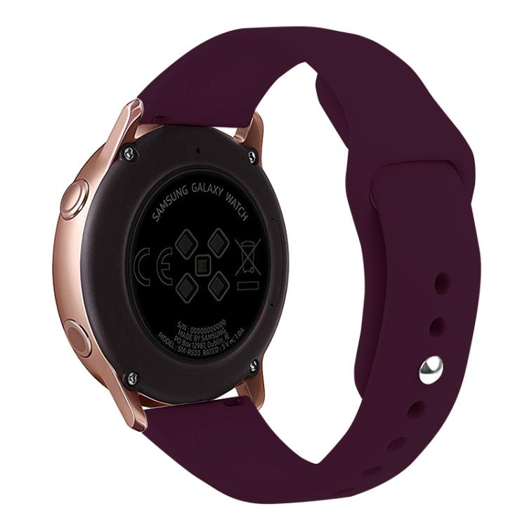 Kalebol 22mm Universal Reverse Buckle Silicone Watch Band