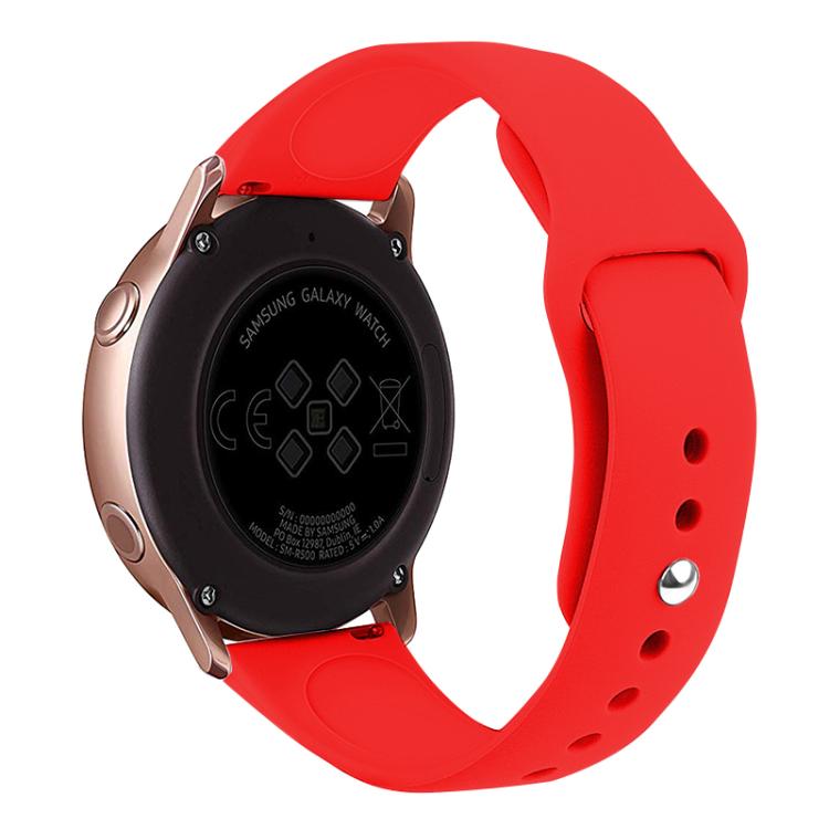 Kalebol 22mm Universal Reverse Buckle Silicone Watch Band