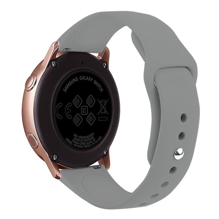 Kalebol 22mm Universal Reverse Buckle Silicone Watch Band