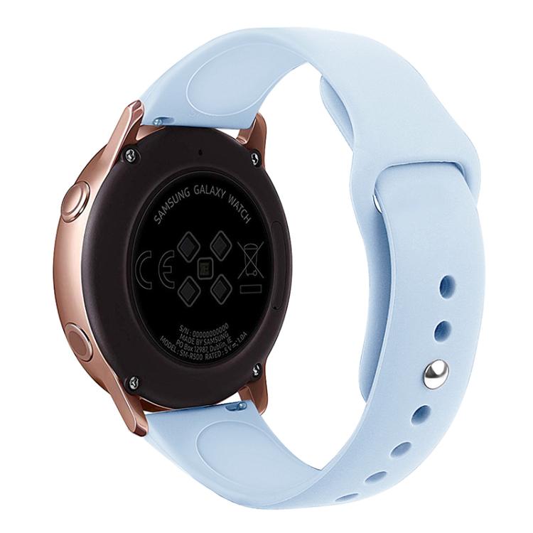 Kalebol 22mm Universal Reverse Buckle Silicone Watch Band