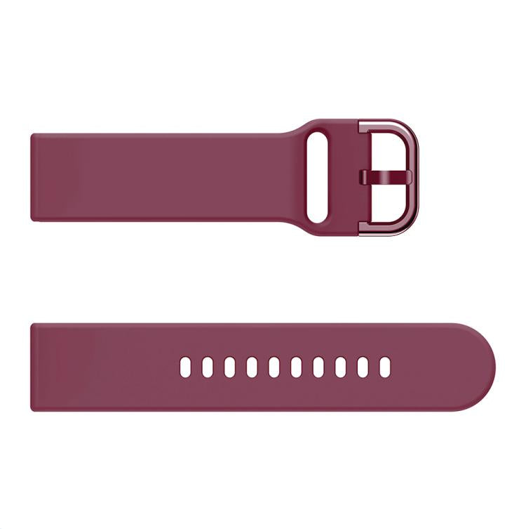 Kalebol 20mm Universal Flat Head Buckle Silicone Watch Band