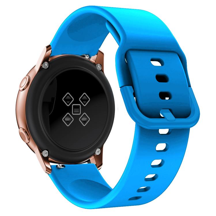 Kalebol 20mm Universal Flat Head Buckle Silicone Watch Band