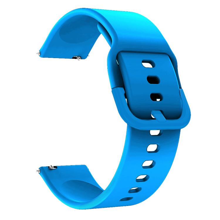 Kalebol 20mm Universal Flat Head Buckle Silicone Watch Band