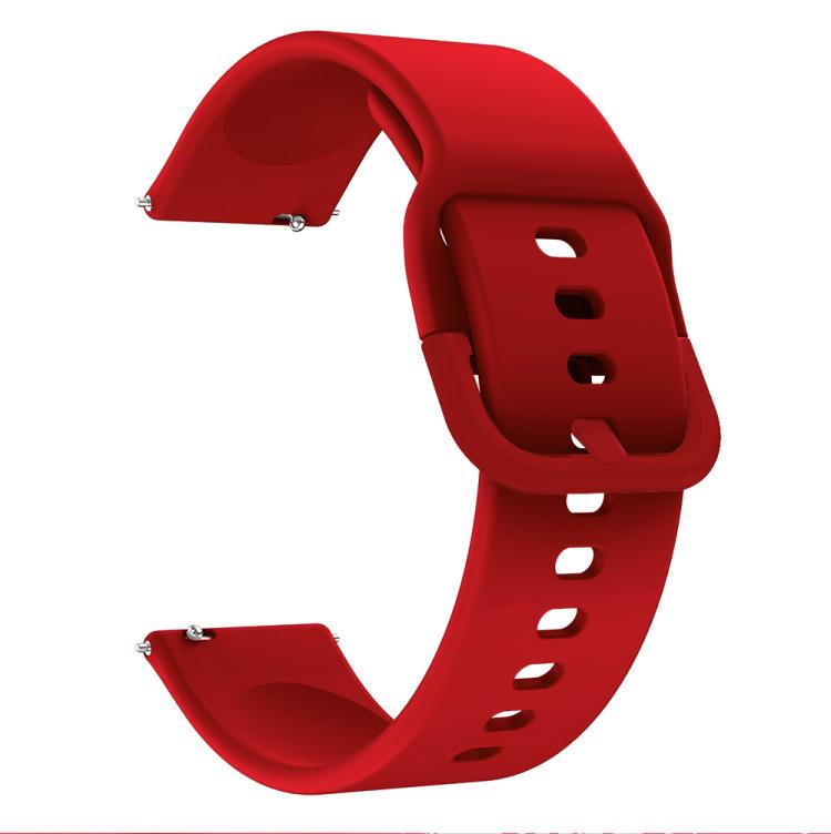 Kalebol 22mm Universal Flat Head Buckle Silicone Watch Band