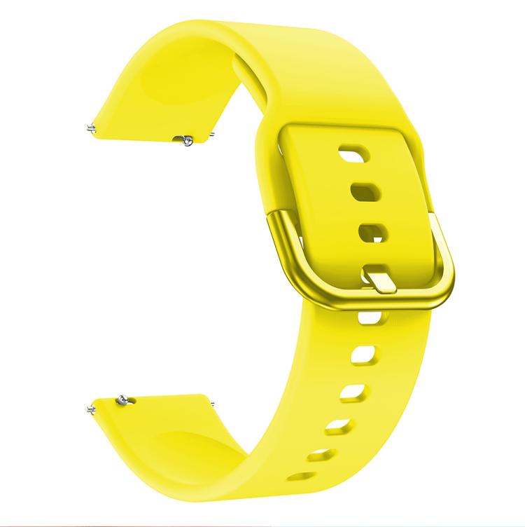 Kalebol 22mm Universal Flat Head Buckle Silicone Watch Band
