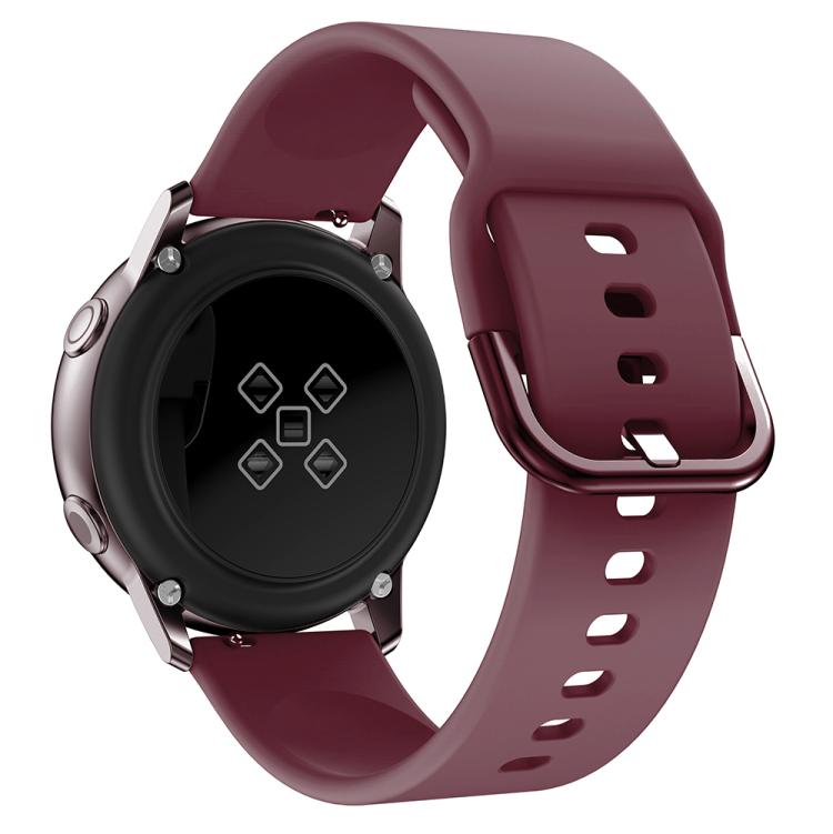 Kalebol 22mm Universal Flat Head Buckle Silicone Watch Band